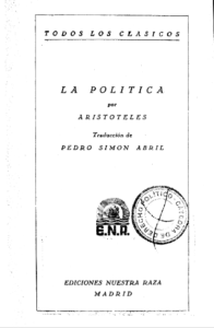 T-CHP003 – La política