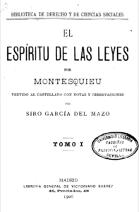 T-CHP108 – El espiritu de las leyes